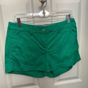 Southern Tide High Waist Green Women's Shorts